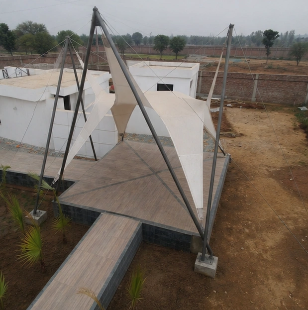 Salwan, Ludhiana tensile structure, Ekra Decor &mdash; photograph 5